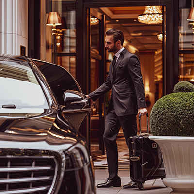 Professional chauffeur service. Get to your destination relaxed Professional chauffeur service. Get to your destination relaxed and on time.