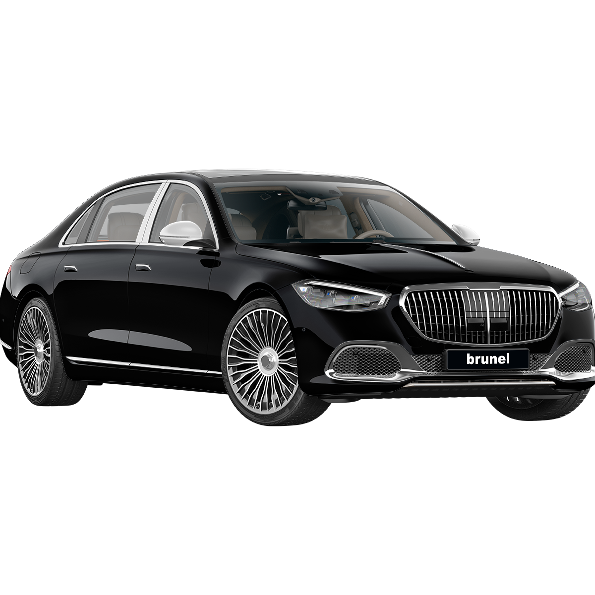 Black Mercedes-Maybach S-Class chauffeur car in Sydney