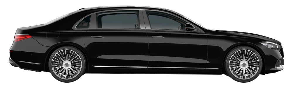 Mercedes-Benz S-Class chauffeur car, Sydney